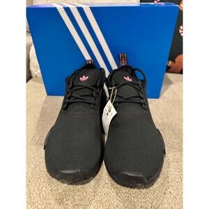 Sz 10 - Adidas NMD R1 Primeblue Black Solar Pink Women's Shoes GX8312